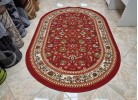 Мокетен килим ERIKA 8031 red елипса